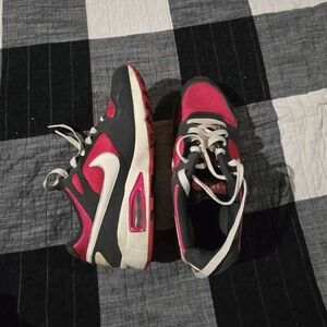 Nike Black and Pink Sneakers